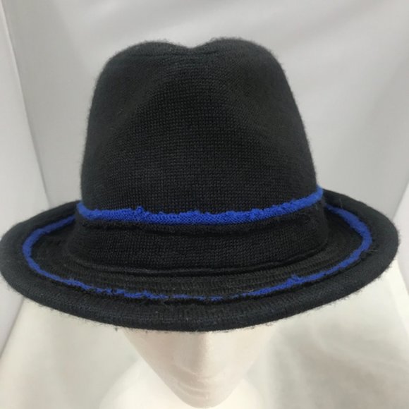 NWT Boss Hugo Boss Wool Pork Pie Logo Hat - Picture 6 of 9